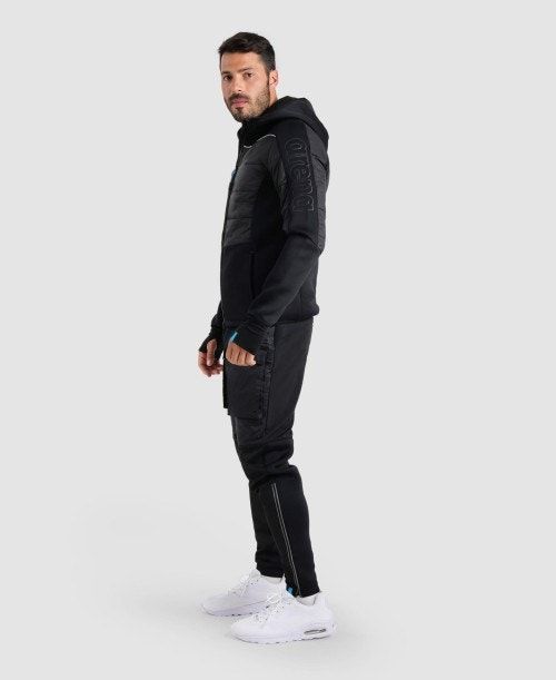 Arena Team Half-quilted Hooded Jacket Miesten Takit Monivärinen | 27365EBNQ