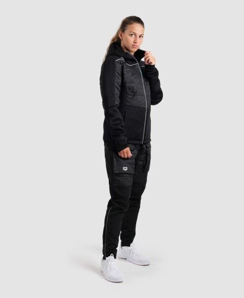 Arena Team Half-quilted Hooded Jacket Miesten Takit Monivärinen | 27365EBNQ