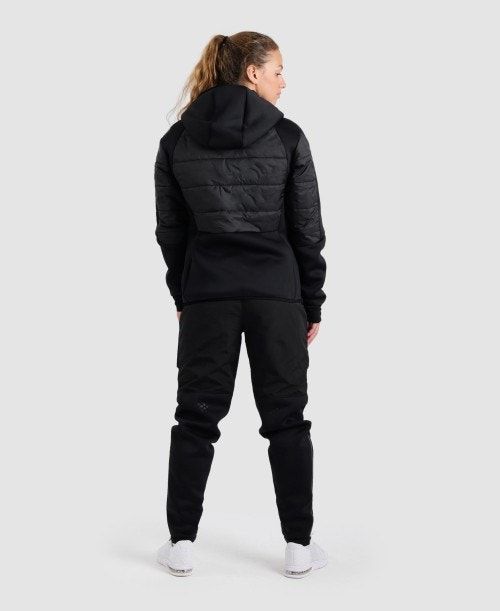 Arena Team Half-quilted Hooded Jacket Miesten Takit Monivärinen | 27365EBNQ