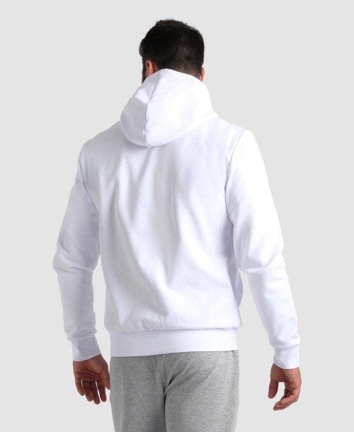 Arena Team Hooded Jacket Panel Naisten Takit Valkoinen | 73526LSPG