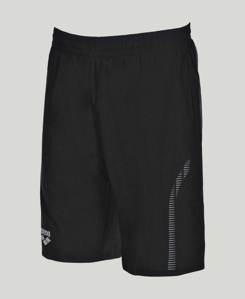 Arena Team Line Bermuda Short Miesten Shortsit Mustat | 67432SQTG