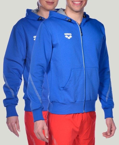 Arena Team Line Hooded Jacket Miesten Takit Kuninkaallinen Sininen | 29473XASZ