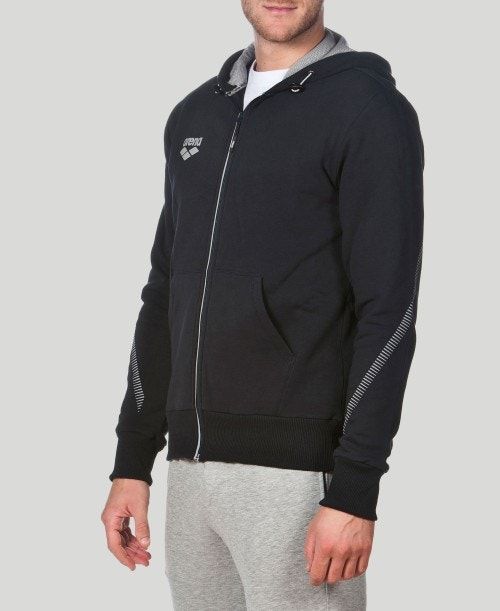 Arena Team Line Hooded Jacket Miesten Takit Laivastonsininen | 47153NUBA