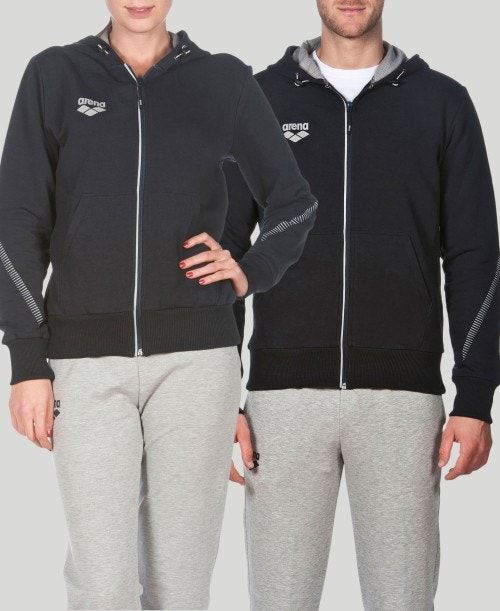 Arena Team Line Hooded Jacket Miesten Takit Laivastonsininen | 47153NUBA