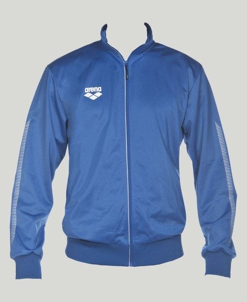 Arena Team Line Knitted Poly Jacket Miesten Takit Kuninkaallinen Sininen | 43807HQVB