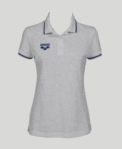 Arena Team Line Short Sleeve Polo Naisten Shortsit Harmaat | 17538JCMD