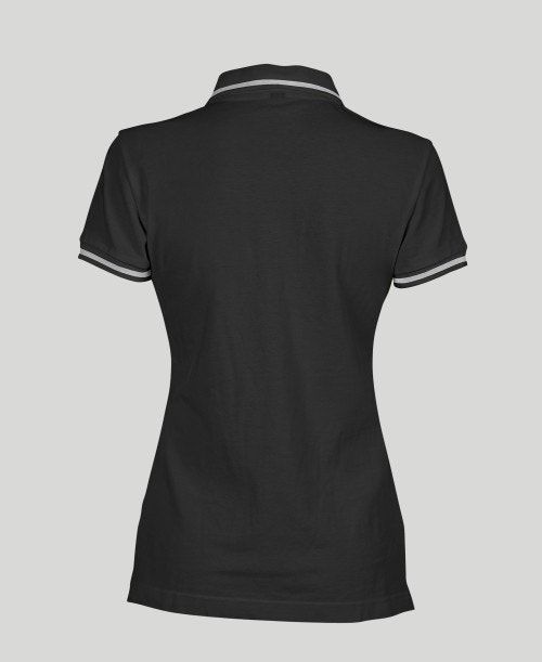 Arena Team Line Short Sleeve Polo Naisten Shortsit Mustat | 68394WNVZ