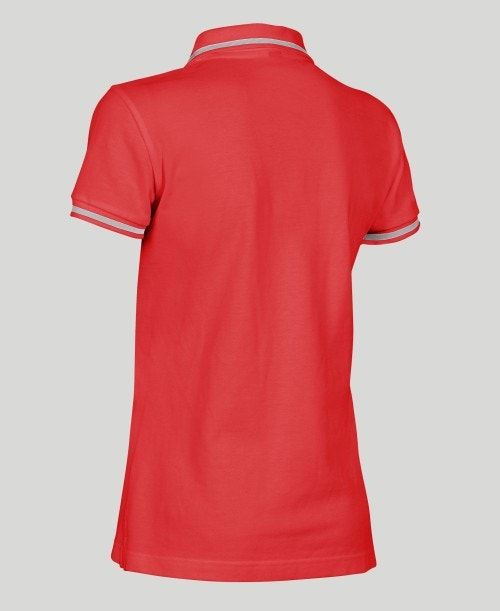 Arena Team Line Short Sleeve Polo Naisten Shortsit Punainen | 45908XCDL