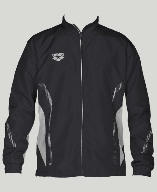 Arena Team Line Warm-up Jacket Miesten Takit Mustat Harmaat | 27138SUWP