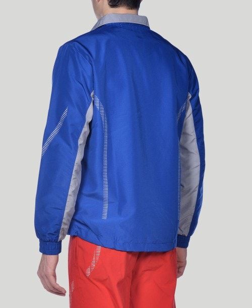 Arena Team Line Warm-up Jacket Miesten Takit Kuninkaallinen Sininen Harmaat | 23540KGCF