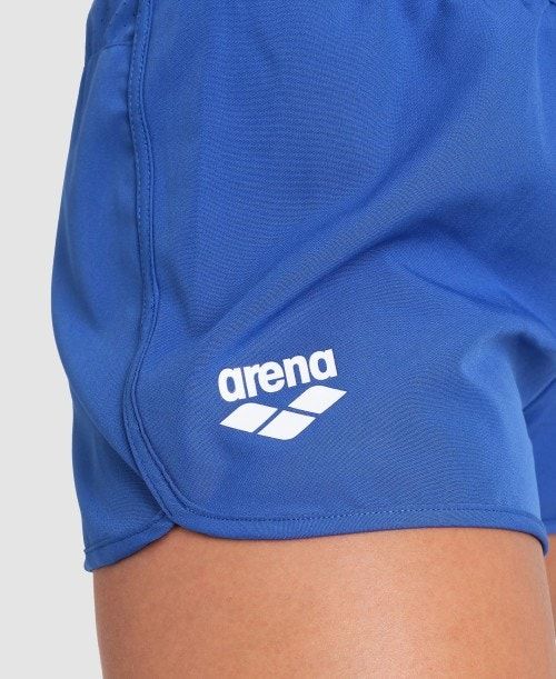 Arena Team Short Solid Naisten Shortsit Kuninkaallinen Sininen | 08175OERA