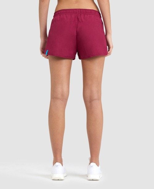 Arena Team Short Solid Naisten Shortsit Punainen | 85061QTEB