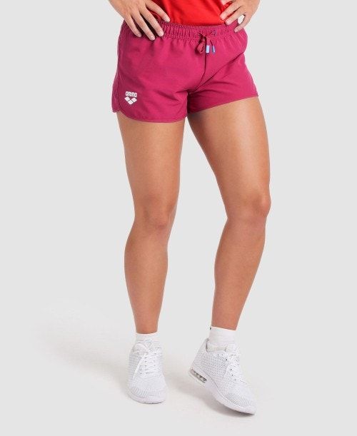 Arena Team Short Solid Naisten Shortsit Monivärinen | 69784SKYI