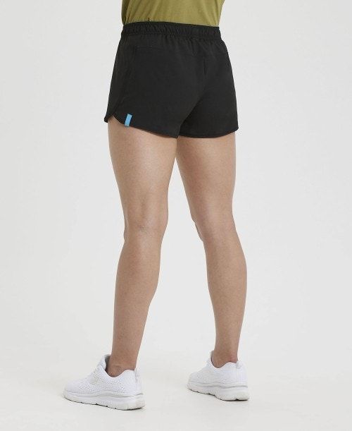 Arena Team Short Solid Naisten Shortsit Mustat | 68915QWUX