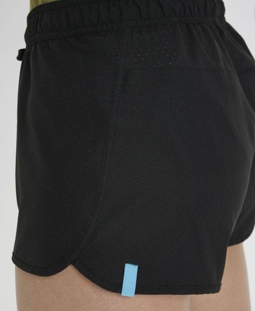 Arena Team Short Solid Naisten Shortsit Mustat | 68915QWUX