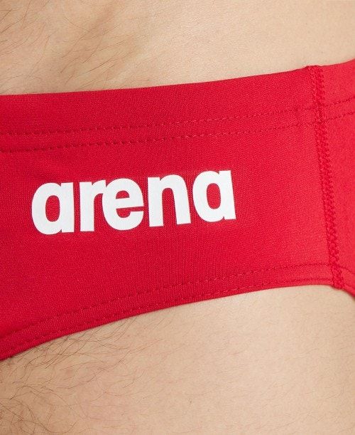 Arena Team Solid Brief Miesten Alushousut Punainen Valkoinen | 40519YUPI