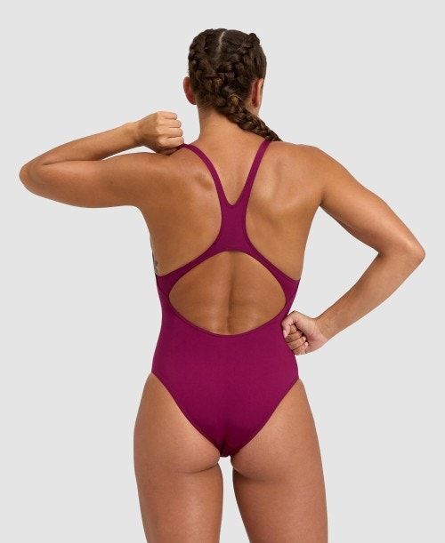 Arena Team Swim Pro Solid One Piece Naisten Body Punainen Valkoinen | 16475WJUZ