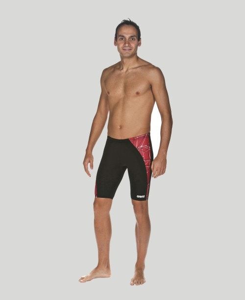 Arena Water Jammer - Maxlife Miesten Jammer Mustat Punainen Mustat | 41279FKHS